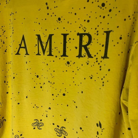 Amiri bandana print logo shirt - Picture 9 of 10